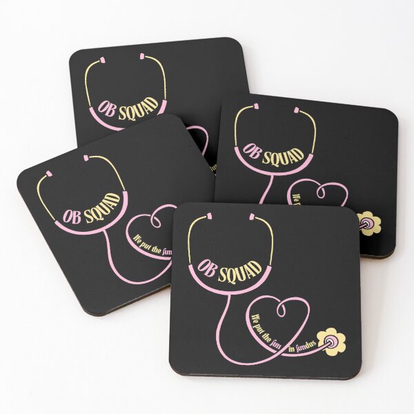 Item preview, OB Squad, We Put The Fun In Fundus T-Shirt Perfect Gift For OB Nurse designed and sold by EvocatiVerse.