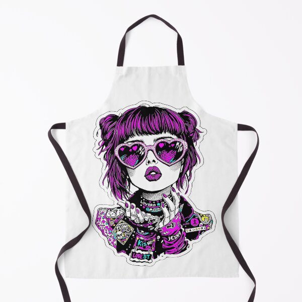 Item preview, punk girl designed and sold by rajdigitalarts.