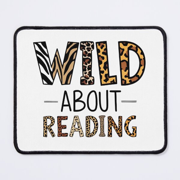 Item preview, Wild About Reading Animal Teacher Book Lover designed and sold by ArtFromBeyond.
