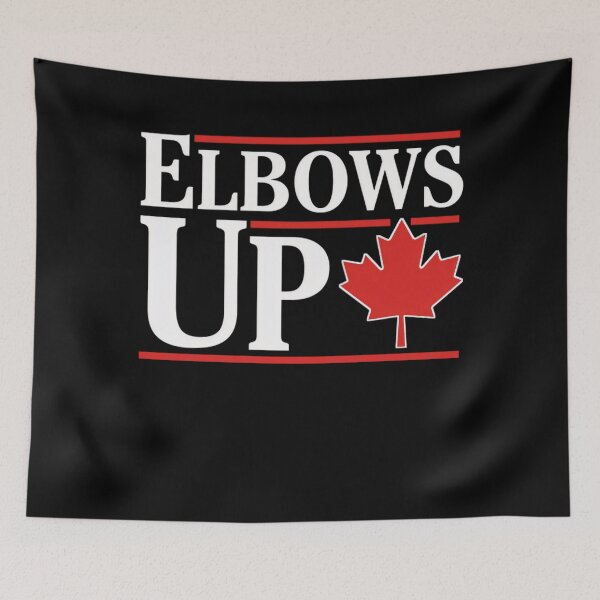 Item preview, Elbows Up Never 51 Canada designed and sold by SavageSaurus.