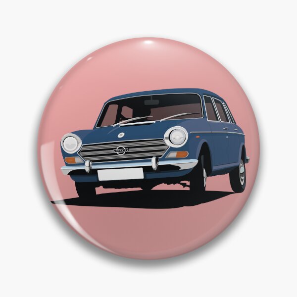 Item preview, Morris 1800 or 2200 (ADO17 or Landcrab) illustration - blue designed and sold by knappidesign.