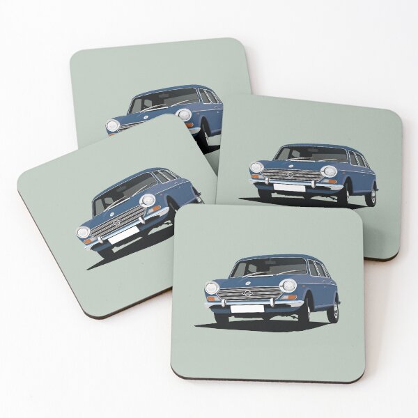Item preview, Morris 1800 or 2200 (ADO17 or Landcrab) illustration - blue designed and sold by knappidesign.