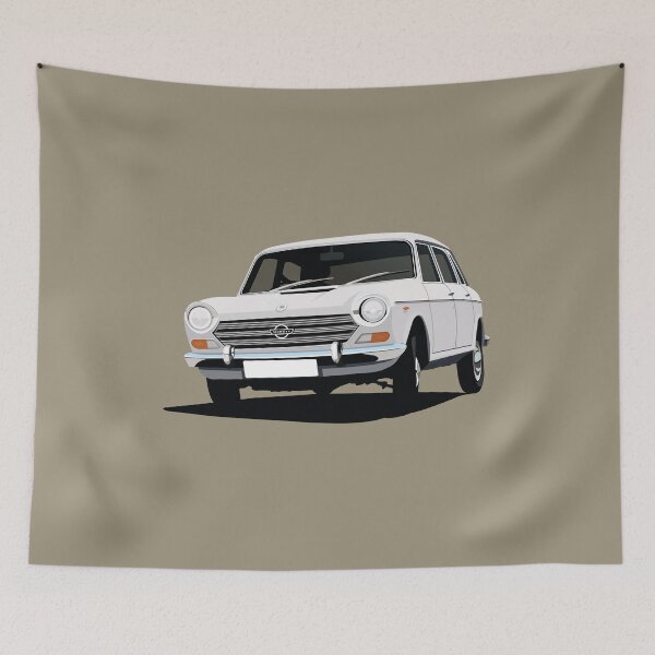 Item preview, Morris 1800 or 2200 (ADO17 or Landcrab) illustration - white designed and sold by knappidesign.