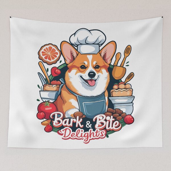 Item preview, Bark & Bite Delights Corgi designed and sold by zoughlal.