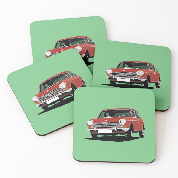 Item preview, Morris 1800 or 2200 (ADO17 or Landcrab) illustration - red designed and sold by knappidesign.