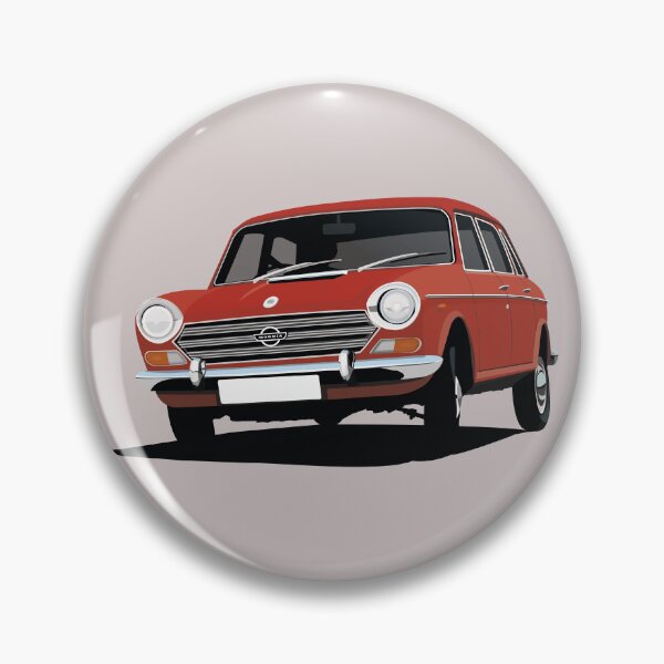 Item preview, Morris 1800 or 2200 (ADO17 or Landcrab) illustration - red designed and sold by knappidesign.
