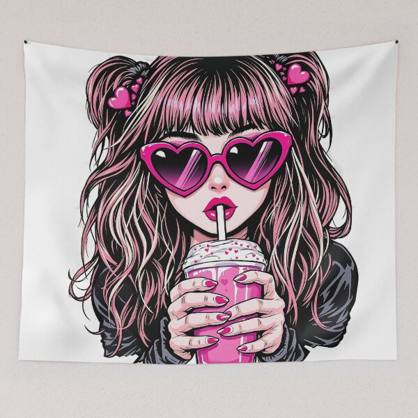 Item preview, punkgirl designed and sold by rajdigitalarts.