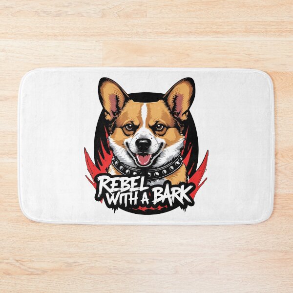 Item preview, Rebel with a Bark Corgi designed and sold by zoughlal.