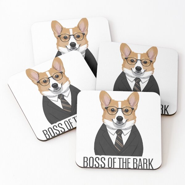 Item preview, Boss of the Bark Corgi designed and sold by zoughlal.