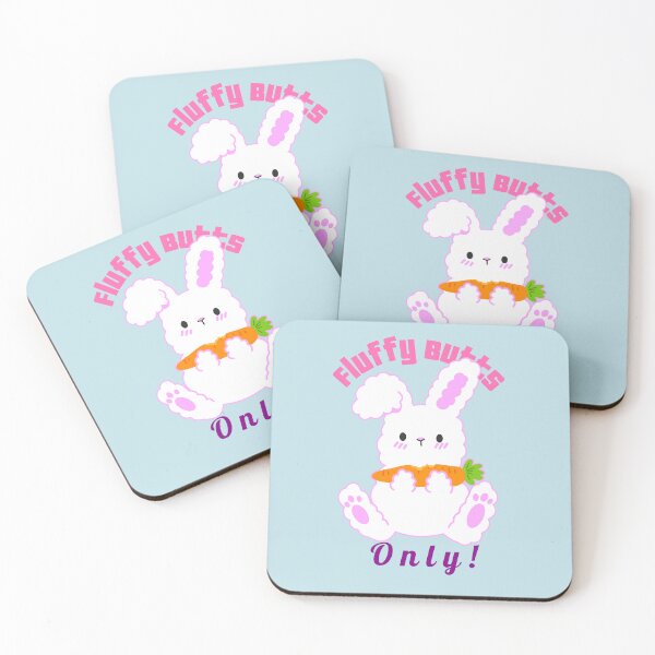 Item preview, Fluffy Butts Only Rabbit T-Shirt designed and sold by TeesByOquad.