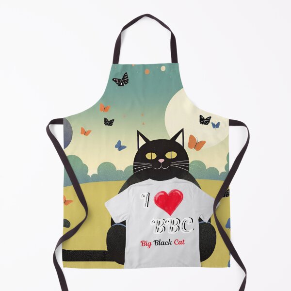 Artikelvorschau, Ich liebe BBC "Big Black Cat entworfen und verkauft von The Far Far North.