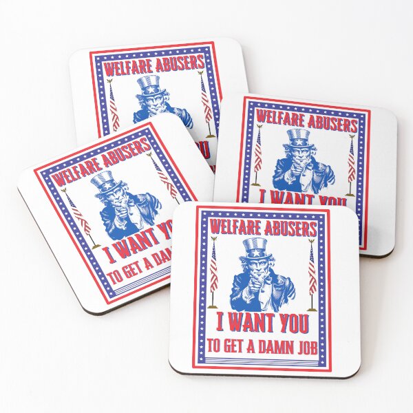 Item preview, WELFARE ABUSERS designed and sold by AMERICANA APPAREL.