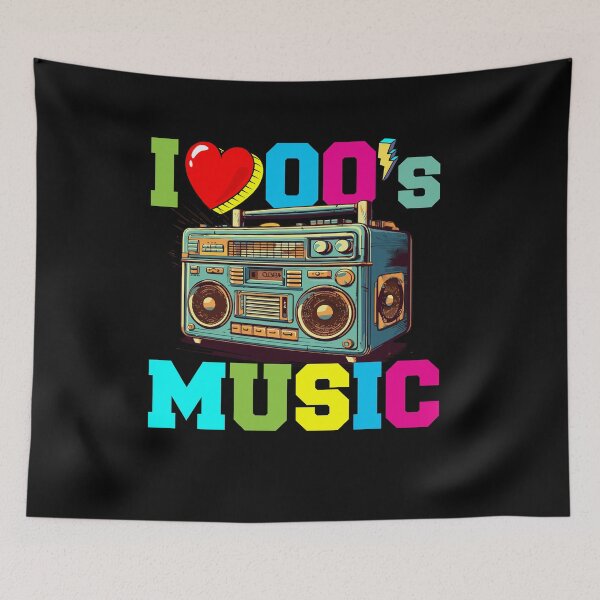 Item preview, I Love 00's Music Early 2000s Hip Hop Theme Party Fashion designed and sold by Dressed For  Duty.