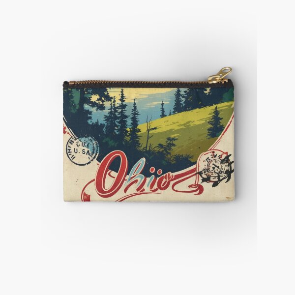 Item preview, Ohio USA Vintage Travel Retro Postcard Design designed and sold by TravelPostcardGems.