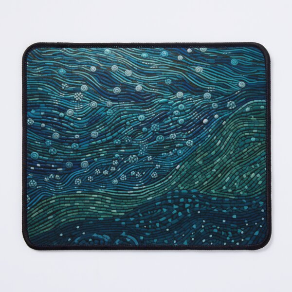 Item preview, Aboriginal Inspired Dot Art - With Ocean Water designed and sold by GrinGalore.