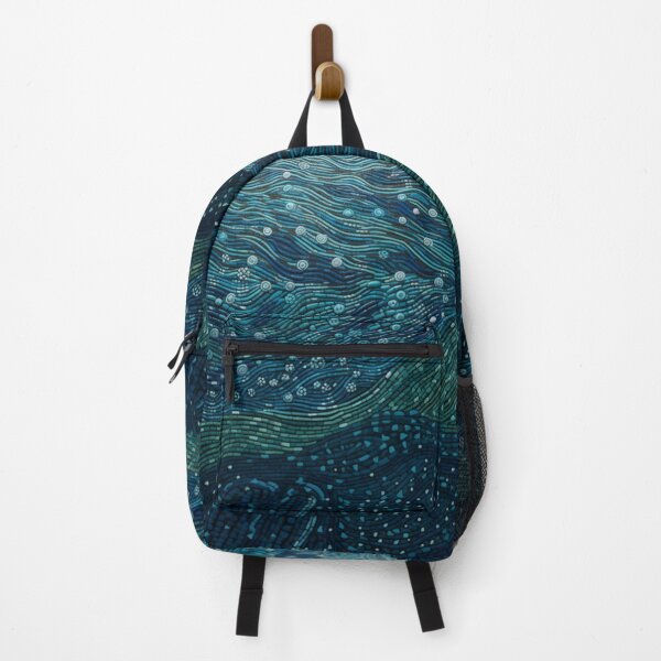 Item preview, Aboriginal Inspired Dot Art - With Ocean Water designed and sold by GrinGalore.