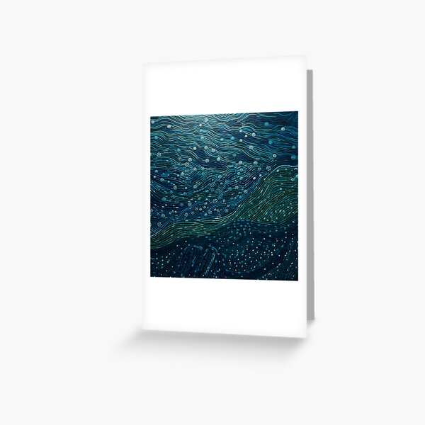 Item preview, Aboriginal Authentic Art - With Ocean Water designed and sold by GrinGalore.