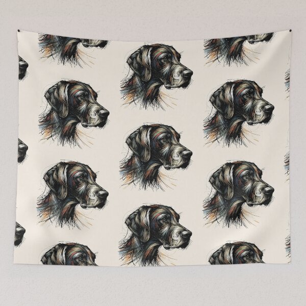 Item preview, Colorful dog. Dog breed. Pointer. Weimaraner. designed and sold by MagelliShop.