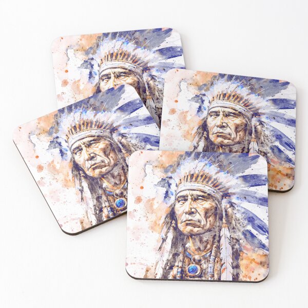 Item preview, Tribal Chief Power – Watercolor Expression designed and sold by caracatita75.