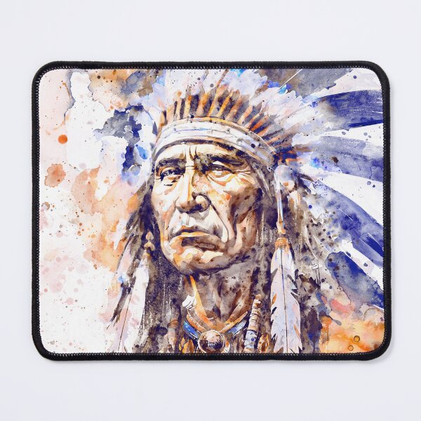 Item preview, Tribal Chief Power – Watercolor Expression designed and sold by caracatita75.
