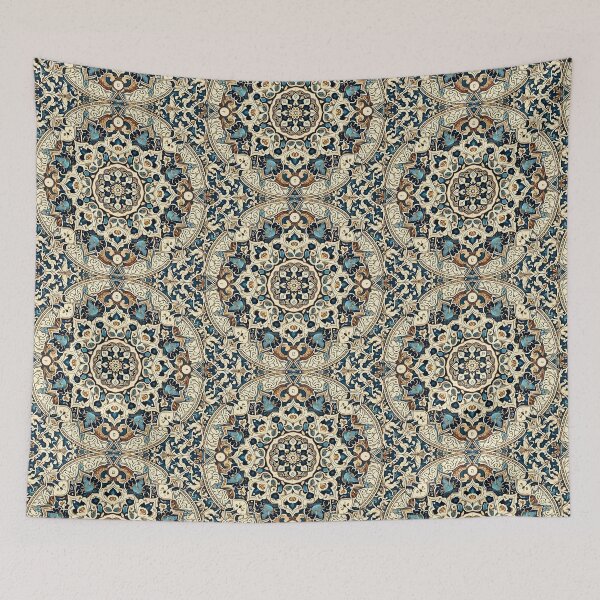 Item preview, Vintage Ottoman Turkish Pattern Mandala - Intricate Islamic Art Design designed and sold by Psycho-Crazy.