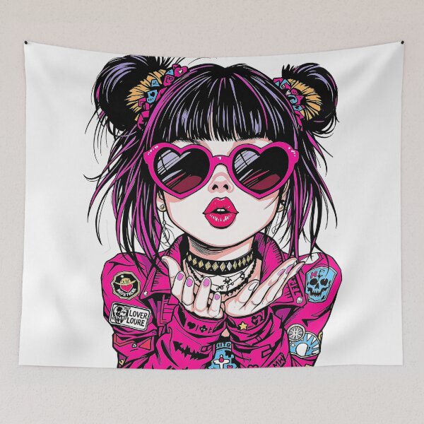 Item preview, punk designed and sold by rajdigitalarts.