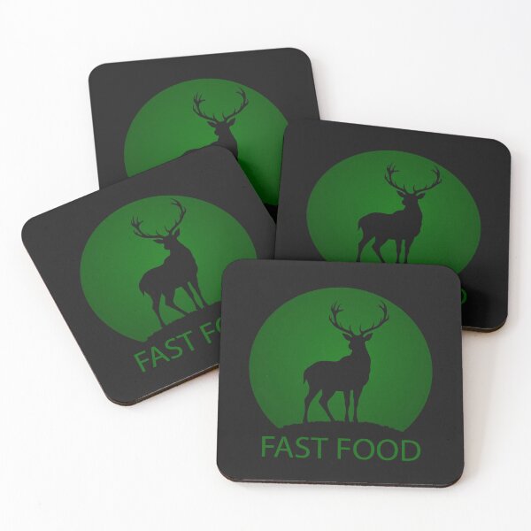 Item preview,  Modern Trendy deer fast food Mountain Green designed and sold by SOUFIANE1991.