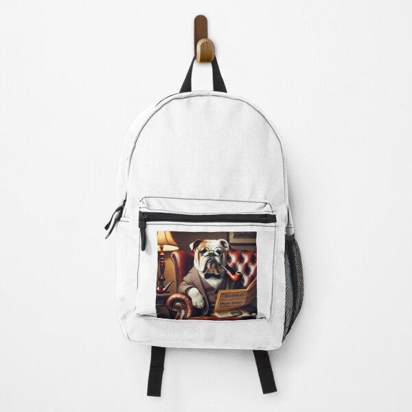 Item preview, The Distinguished Bulldog - Vintage Bulldog - A Gentleman's Morning designed and sold by La bottega del tempo.