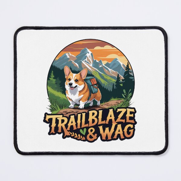 Item preview, Trailblaze & Wag Corgi designed and sold by zoughlal.