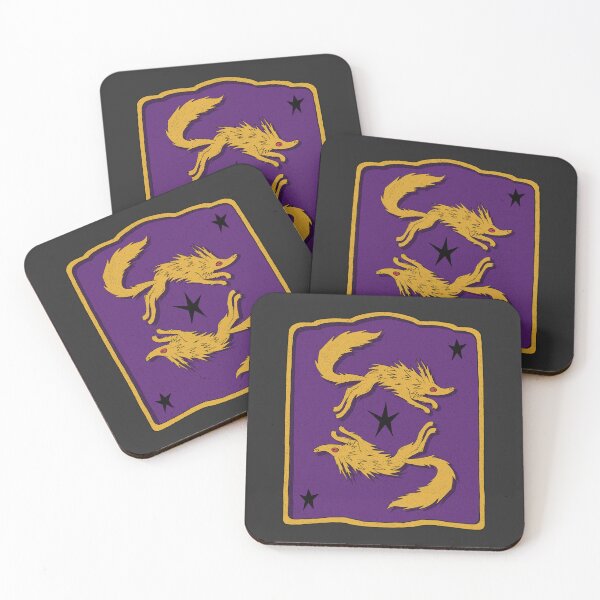 Item preview, Medieval Weird Foxes designed and sold by Marny Design.