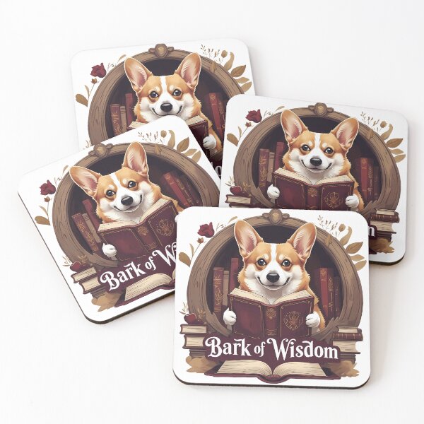 Item preview, Bark of Wisdom Corgi designed and sold by zoughlal.