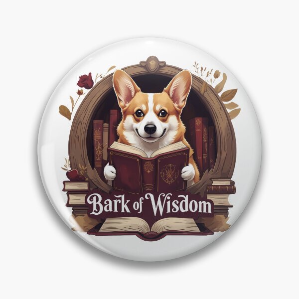 Item preview, Bark of Wisdom Corgi designed and sold by zoughlal.
