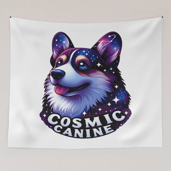 Item preview, Cosmic Canine Corgi designed and sold by zoughlal.