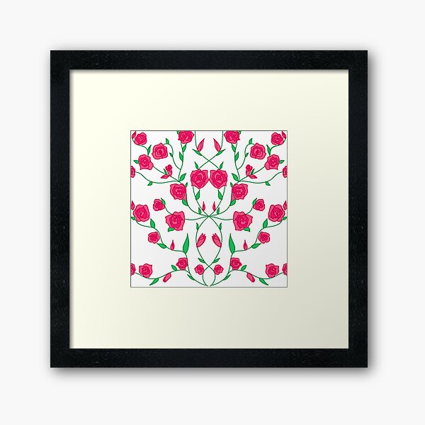 Item preview, The garden is full of red roses. designed and sold by Art by Tualeg.