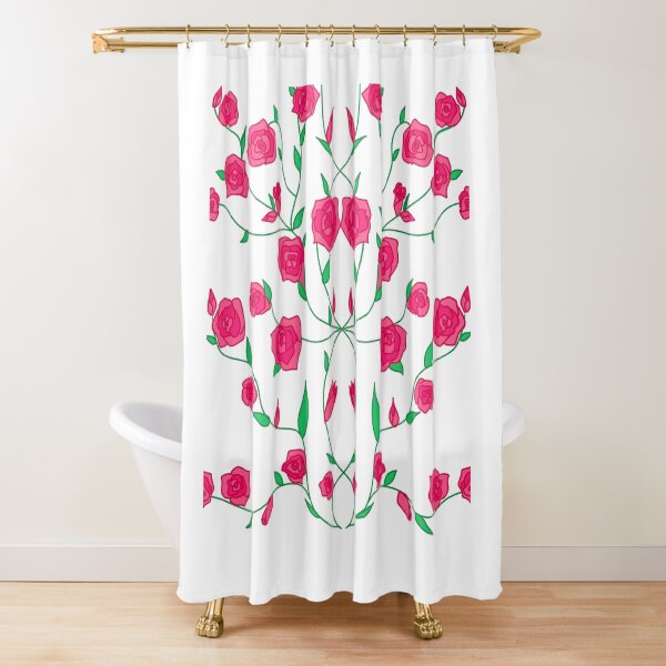 Aperçu de l'œuvre Le jardin est plein de roses rouges. créée et vendue par Art by Tualeg.