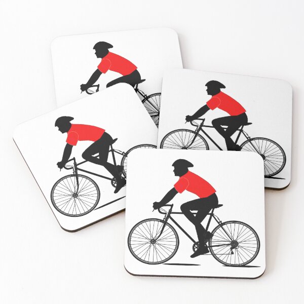 Item preview, Copy of On your Bike Version 4 Red Jersey designed and sold by TerenceLacey.