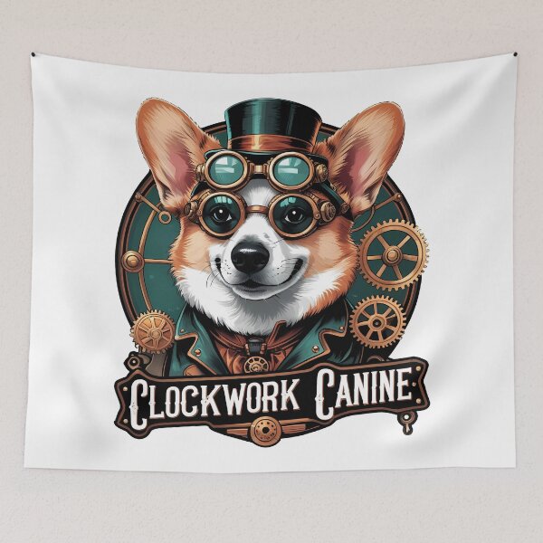 Item preview, Clockwork Canine Corgi designed and sold by zoughlal.