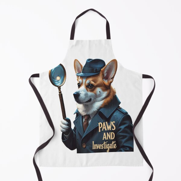 Item preview, Paws and Investigate Corgi designed and sold by zoughlal.