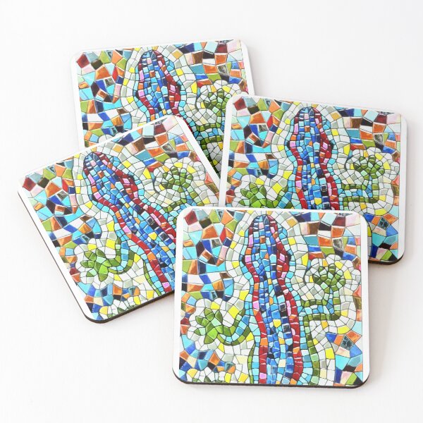 Item preview, Lizard  Gaudi Barselona mosaic designed and sold by Shevi.