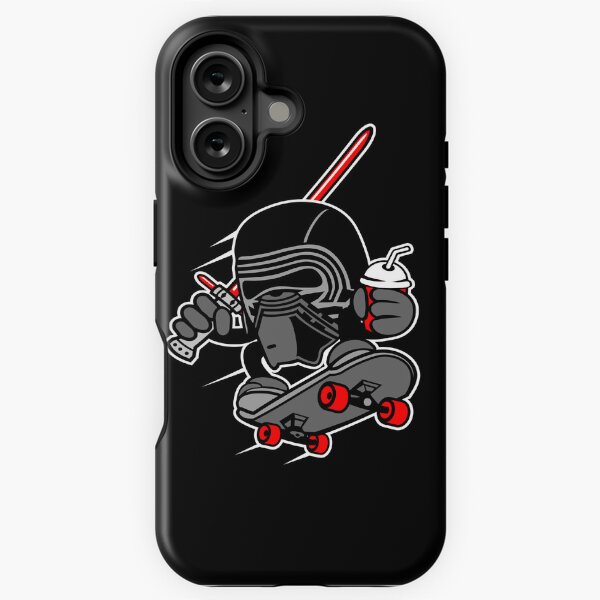 Vista previa del artículo con la obra «Kylo Skate Chibi Art Style: Fanático de superhéroes clásicos retro», diseñado y vendido por mafiatees-intl.