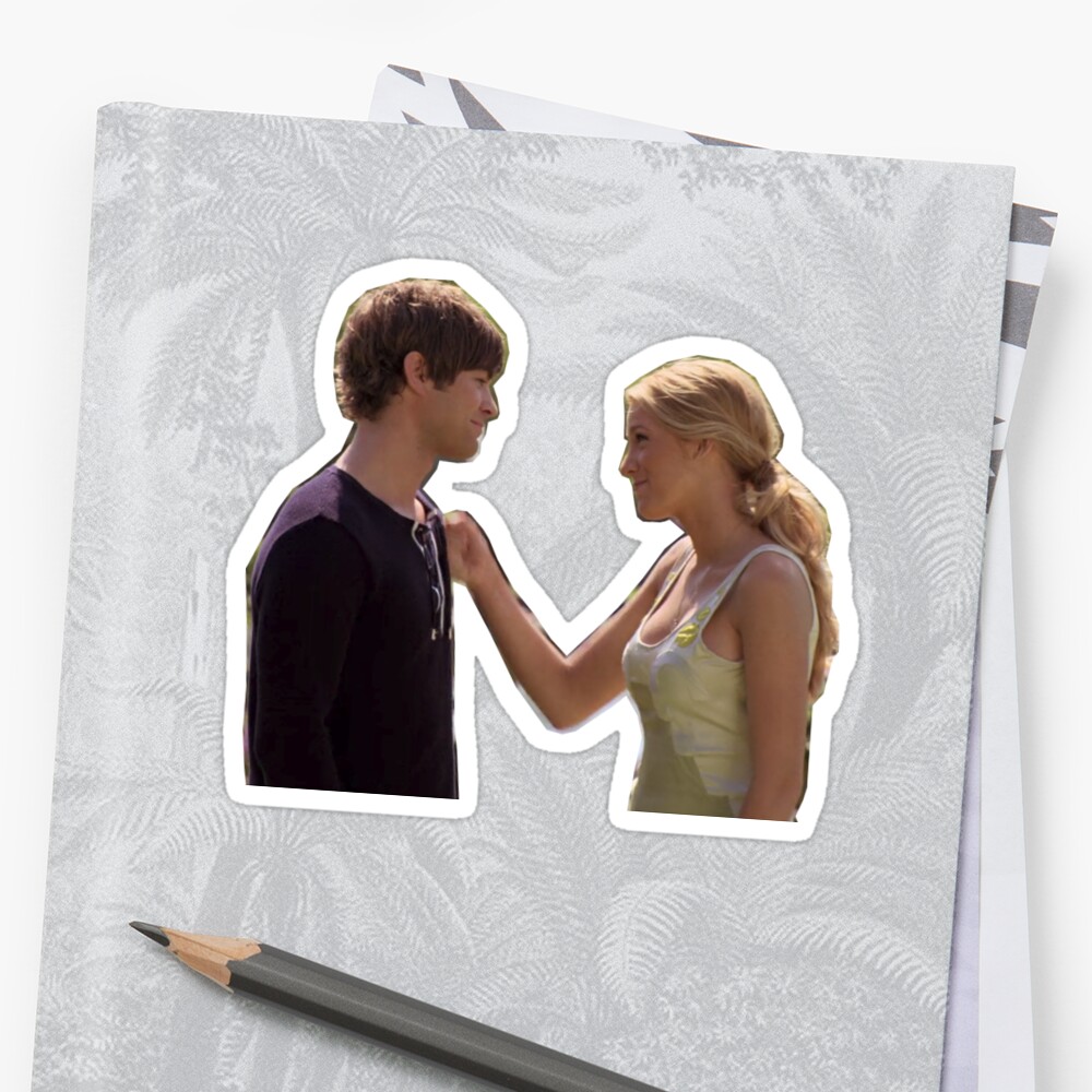 Serena Van Der Woodsen And Nate Archibald Gossip Girl Sticker