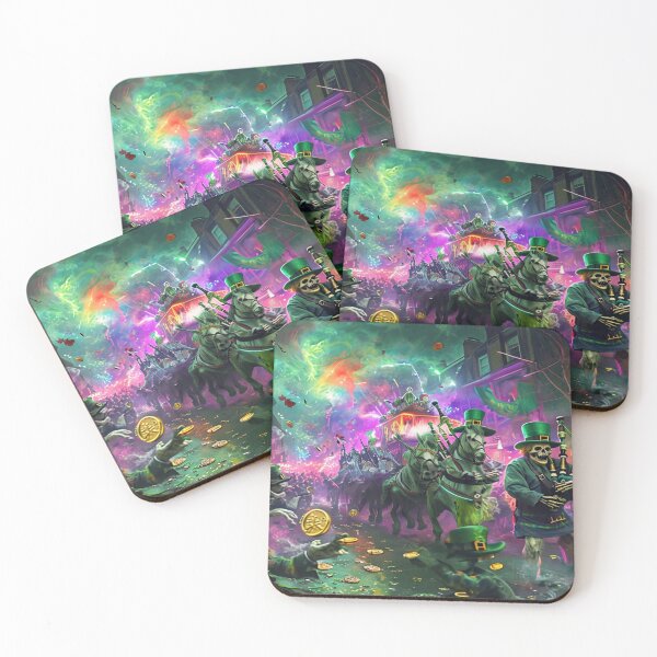 Item preview, Horde of Undead Leprechauns  Premium Cool Trendy Best Gift designed and sold by Imaginarium of Chaos falcon88 .