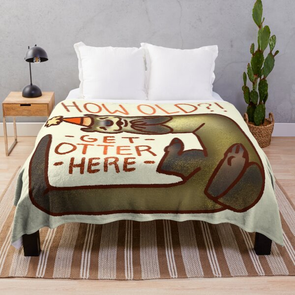 Item preview, How Old? Get Otter Here! designed and sold by Squosh.