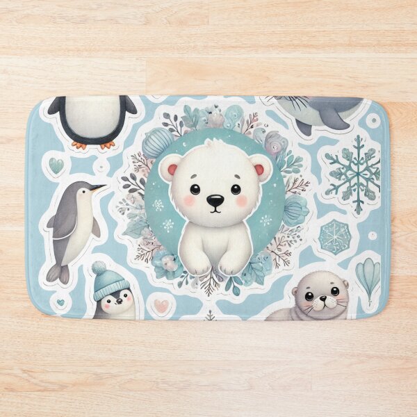 Item preview, Ice friends in watercolor designed and sold by Maguels.
