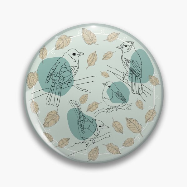 Item preview, Feathered Friends designed and sold by TurquoiseBird.