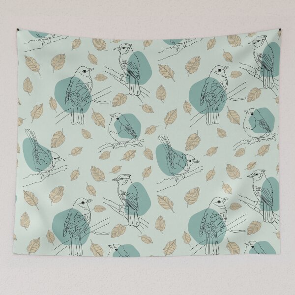 Item preview, Feathered Friends designed and sold by TurquoiseBird.