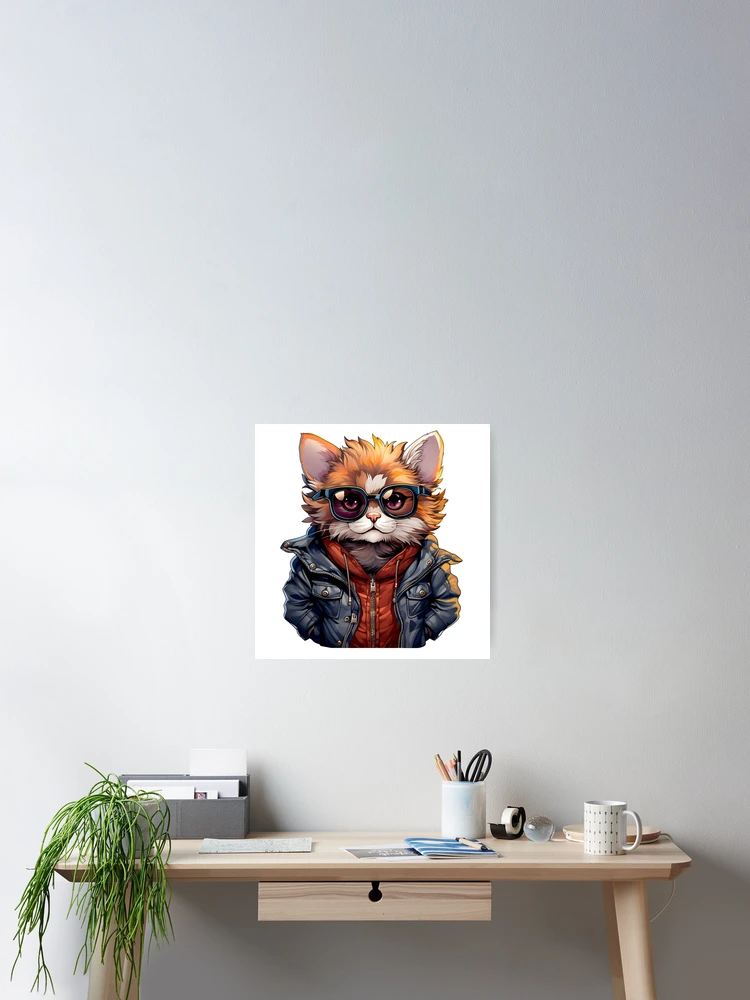 Thumbnail 2 of 3, Poster, Cat designed and sold by RamiStore123.