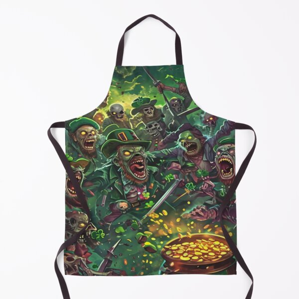 Item preview, Zombie Leprechauns vs. Skeleton Pirates  Premium Cool Trendy Best Gift designed and sold by Imaginarium of Chaos falcon88 .