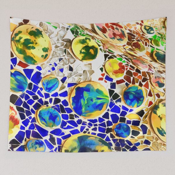 Item preview, Gaudi Barselona mosaic designed and sold by Shevi.