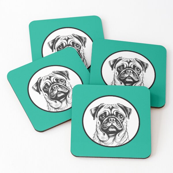 Item preview, Pug Cameo Portrait designed and sold by Adam Regester.